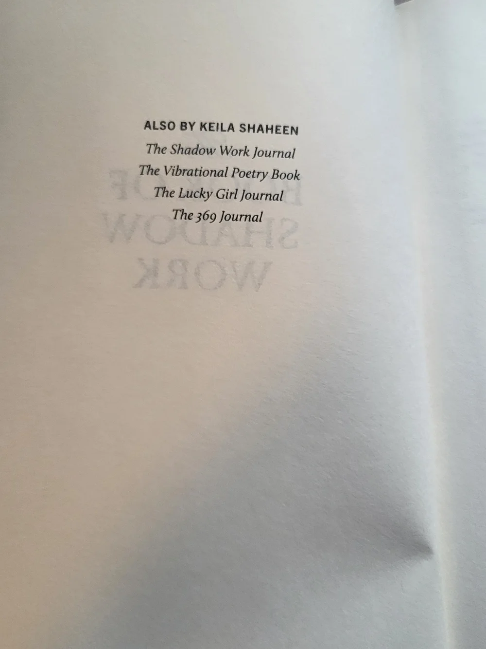 The Book of Shadow Work – Silver Cover